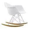 Vitra Sedia A Dondolo Eames RAR, Bianca