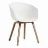 Hay About A Chair AAC22 Eco, Noce Laccato - Bianco