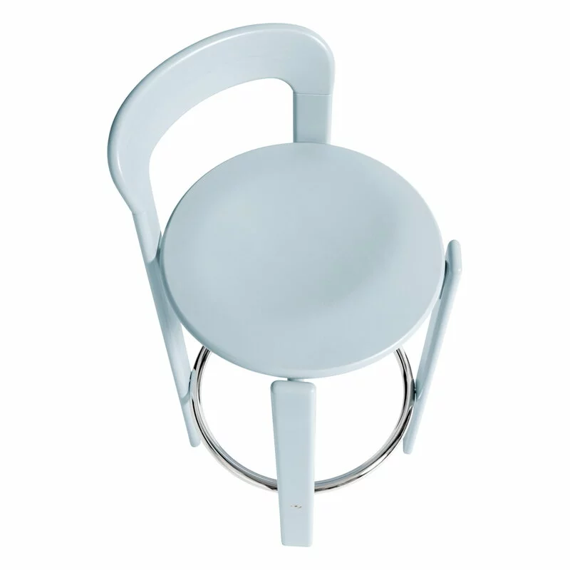 Hay Sedia Da Bar Rey, 75 Cm, Slate Blue 4 Hay Sedia Da Bar Rey, 75 Cm, Slate Blue - immagine 4