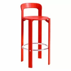 Hay Sedia Da Bar Rey, 75 Cm, Scarlat Red