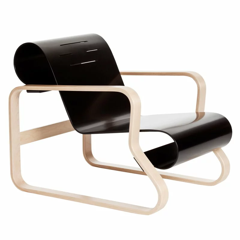 Artek Poltrona Aalto 41 "Paimio", Nera 1 Artek Poltrona Aalto 41 "Paimio", Nera