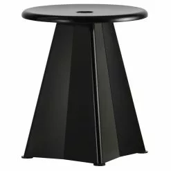 Vitra Sgabello Tabouret Métallique, Deep Black