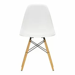 Vitra Sedia Eames DSW, Bianco - Acero
