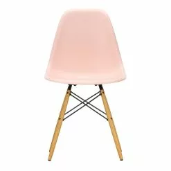 Vitra Sedia Eames DSW, Pale Rose - Acero