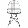 Vitra Sedia Wire Chair DKR, Dark Green