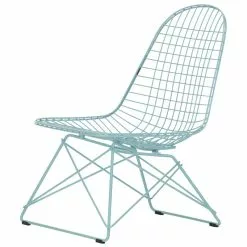 Vitra Sedia Wire Chair LKR, Celeste