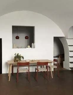 &Tradition Sedia Betty TK1, Rosso Marrone -Sedie negozio ATD Retail 2022 Betty TK1 Betty TK5 In Between SK5 Topan VP6 Collect Tray SC64 Collect Vase SC67