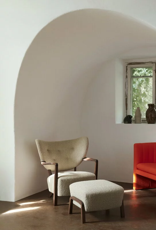 &Tradition Poltrona Wulff ATD2, Karakorum 003 - Noce 4 &Tradition Poltrona Wulff ATD2, Karakorum 003 - Noce - immagine 4