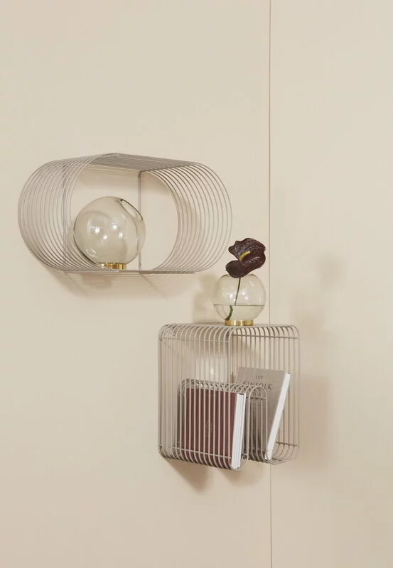 AYTM Sgabello Curva, Taupe 2 AYTM Sgabello Curva, Taupe - immagine 2