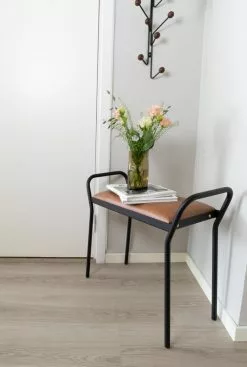 Maze Sgabello Anyone, Nero - Cognac Vintage 9 Maze Sgabello Anyone, Nero - Cognac Vintage -Sedie negozio Anyone Interior S