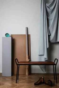 Maze Panca Anytwo, Nero - Cognac Vintage -Sedie negozio Anytwo 228300dpi29