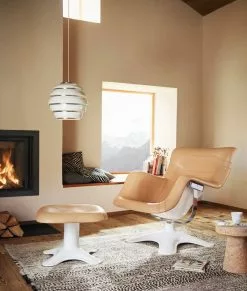 Artek Poggiapiedi Karuselli, Nougat-bianco -Sedie negozio Artek Karuselli A331