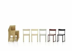 Artek Sedia Atelier, Verde -Sedie negozio Artek TAF stacked FS
