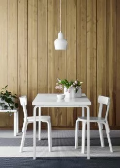 Artek Panca Aalto 153B, Bianca -Sedie negozio Artek white 82A 69 2