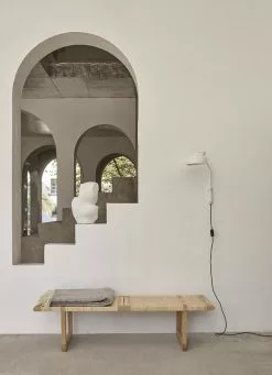 Carl Hansen & Søn Panca/tavolo BM0488 Table Bench, Lungo, Rovere Oliato -Sedie negozio BM0488 oak oil MO300 white v1