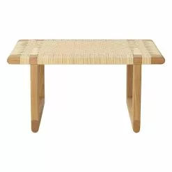 Carl Hansen & Søn Panca/tavolo BM0488S Table Bench, Corto, Rovere Oliato