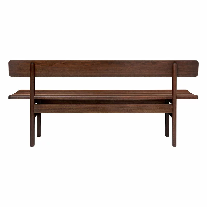 Carl Hansen & Søn Panca Con Schienale Asserbo BM0699, 170 Cm, Eucalipto Oliato Scu 2 Carl Hansen & Søn Panca Con Schienale Asserbo BM0699, 170 Cm, Eucalipto Oliato Scu - immagine 2