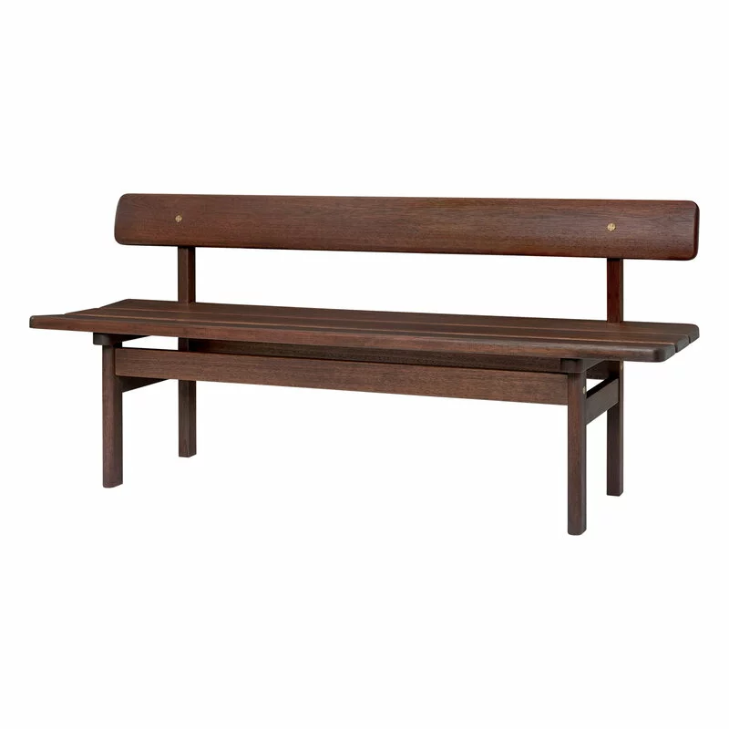 Carl Hansen & Søn Panca Con Schienale Asserbo BM0699, 170 Cm, Eucalipto Oliato Scu 3 Carl Hansen & Søn Panca Con Schienale Asserbo BM0699, 170 Cm, Eucalipto Oliato Scu - immagine 3