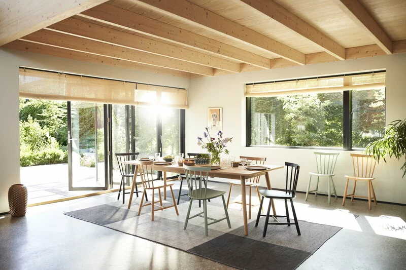 FDB Møbler Sedia J46, Faggio Laccato 5 FDB Møbler Sedia J46, Faggio Laccato - immagine 5