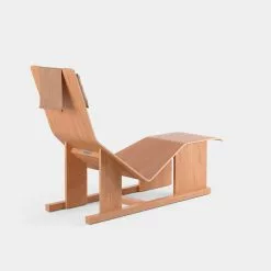 Massproductions Chaise Longue 4 PM, Ciliegio Americano 8 Massproductions Chaise Longue 4 PM, Ciliegio Americano -Sedie negozio Chaise Lounge 020004