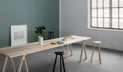 Nikari Sgabello Classic, 64 Cm, Betulla Tinta Nera - Frassino Tinto Ner 6 Nikari Sgabello Classic, 64 Cm, Betulla Tinta Nera - Frassino Tinto Ner -Sedie negozio Classic RMJ stool Arkitecture table in space 2