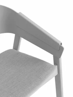 Muuto Poltrona Cover, Grigio - Remix 123 -Sedie negozio Cover lounge chair grey remix 123 detail b Muuto hi res