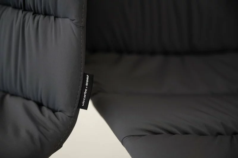 Viccarbe Sedia Maarten, Ecoalf Edition, Girevole, Nero - Caviar 4 Viccarbe Sedia Maarten, Ecoalf Edition, Girevole, Nero - Caviar - immagine 4