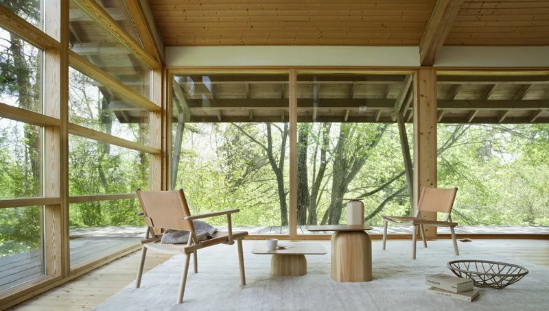 Nikari Poltrona December Lounge, Frassino - Pelle Naturale 5 Nikari Poltrona December Lounge, Frassino - Pelle Naturale - immagine 5