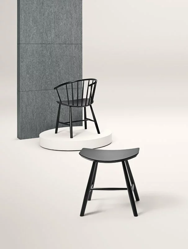 Fredericia Sedia J64 Johansson, Frassino Nero 5 Fredericia Sedia J64 Johansson, Frassino Nero - immagine 5