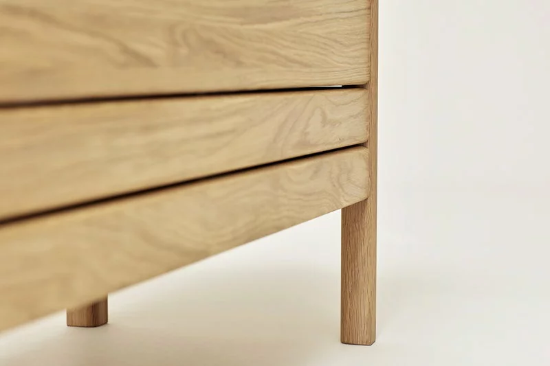 Form & Refine Cassapanca A Line, 111 Cm, Rovere 2 Form & Refine Cassapanca A Line, 111 Cm, Rovere - immagine 2