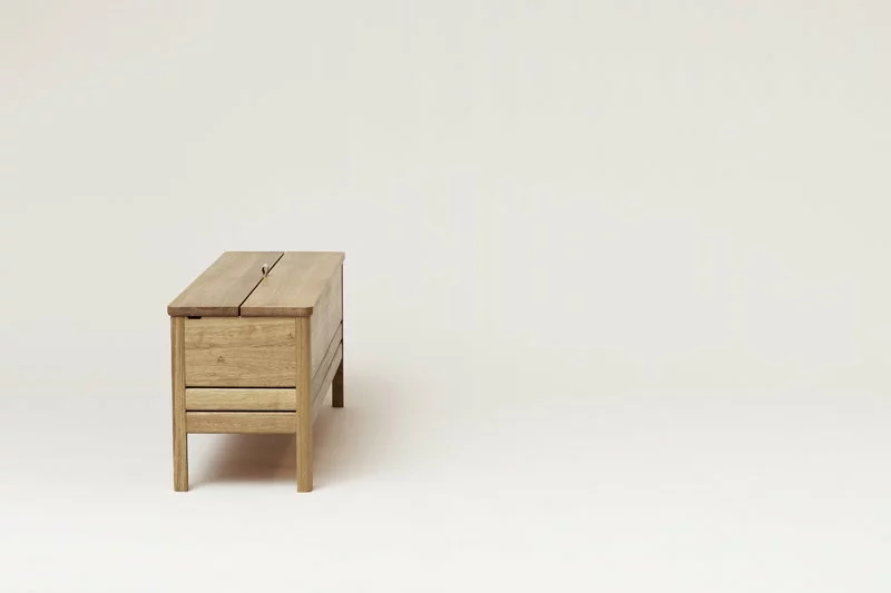 Form & Refine Cassapanca A Line, 111 Cm, Rovere 5 Form & Refine Cassapanca A Line, 111 Cm, Rovere - immagine 5