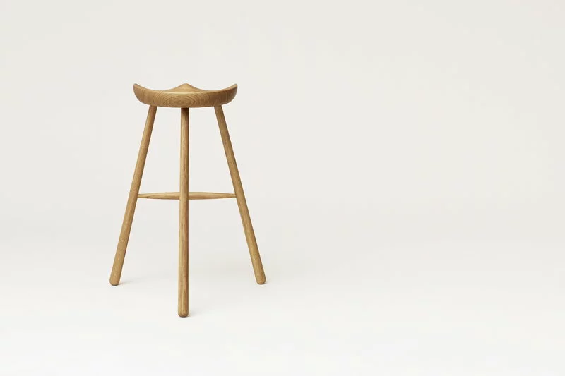 Form & Refine Sgabello Da Bar Shoemaker Chair No. 78, Rovere 3 Form & Refine Sgabello Da Bar Shoemaker Chair No. 78, Rovere - immagine 3