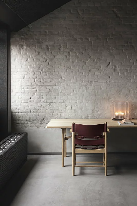 Fredericia The Spanish Dining Chair Con Braccioli, Pelle Cognac 5 Fredericia The Spanish Dining Chair Con Braccioli, Pelle Cognac - immagine 5