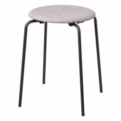 Fritz Hansen Sgabello Dot, Grigio - Beige - Bianco - Grafite