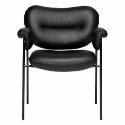 Fogia Sedia Bollo, Pelle Nera - Nero