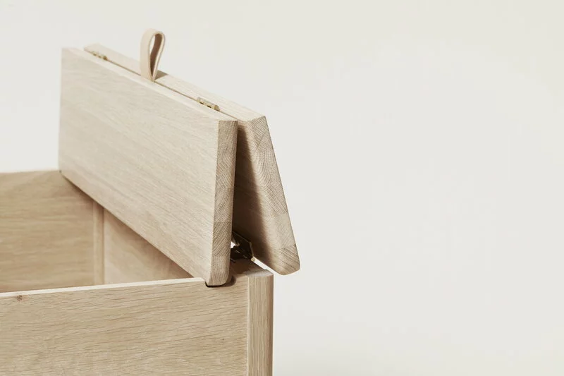 Form & Refine Cassapanca A Line, 68 Cm, Rovere Chiaro 5 Form & Refine Cassapanca A Line, 68 Cm, Rovere Chiaro - immagine 5