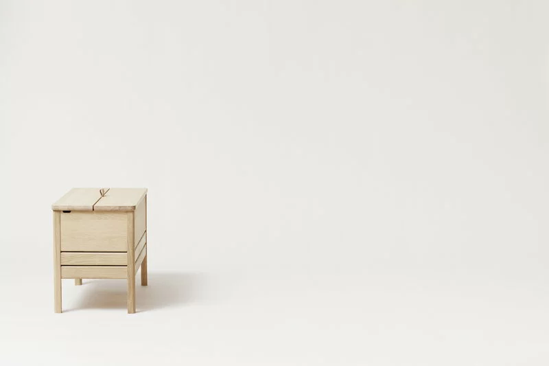 Form & Refine Cassapanca A Line, 68 Cm, Rovere Chiaro 3 Form & Refine Cassapanca A Line, 68 Cm, Rovere Chiaro - immagine 3