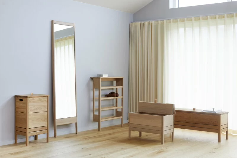 Form & Refine Cassapanca A Line, 68 Cm, Rovere Chiaro 6 Form & Refine Cassapanca A Line, 68 Cm, Rovere Chiaro - immagine 6