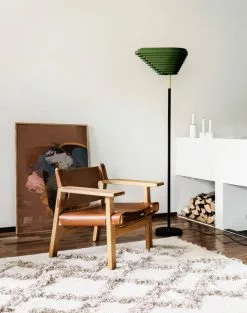 Fredericia The Spanish Chair, Pelle Cognac - Rovere Laccato -Sedie negozio Fds artek st george media