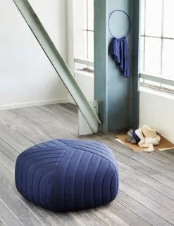 Muuto Pouf Five, Blu Scuro -Sedie negozio Five blue web