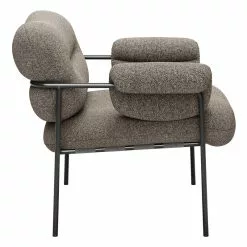 Fogia Poltrona Bollo, Main Line Flax 26 - Nero -Sedie negozio Fogia Bollo Armchair MainlineFlax 26 side