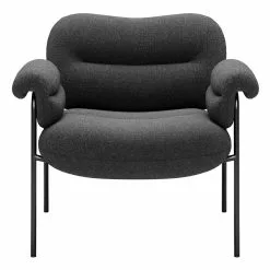 Fogia Poltrona Bollo, Main Line Flax 28 - Nero