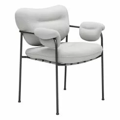 Fogia Sedia Bollo, Lido 27 Silver - Nero -Sedie negozio Fogia Spisolini Chair Lido 27 silver anglejpg
