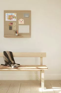 Form & Refine Panca Position 155, Rovere Oliato Bianco -Sedie negozio Form and Refine Living Position Bench Rim Pinboard