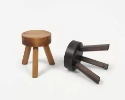 Frama Sgabello AML, Pino Oliato Scuro -Sedie negozio Frama Aml Stools Andreas Martin L f 5