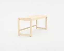 Frama Panca 01, Legno Naturale 8 Frama Panca 01, Legno Naturale -Sedie negozio Frama Bench 01 Natural Packshot 3