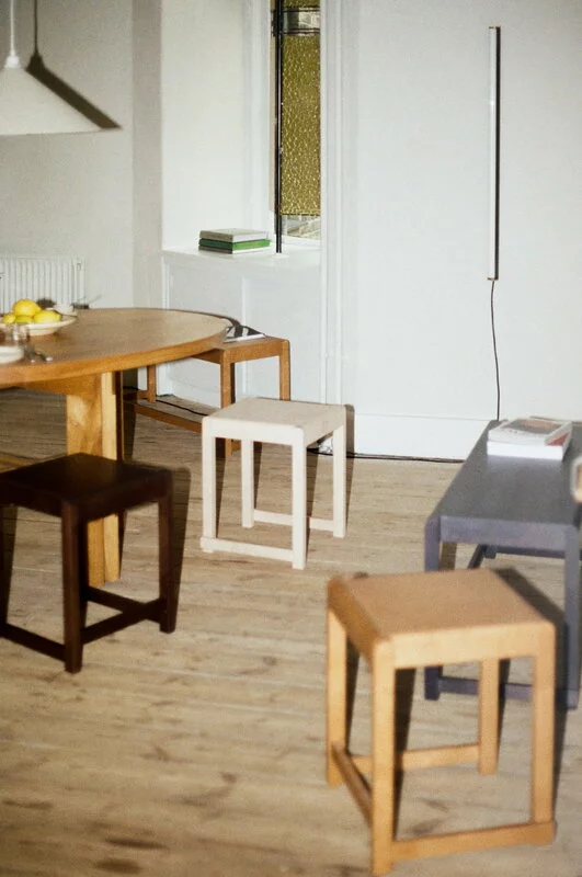 Frama Sgabello Basso 01, Legno Naturale 5 Frama Sgabello Basso 01, Legno Naturale - immagine 5