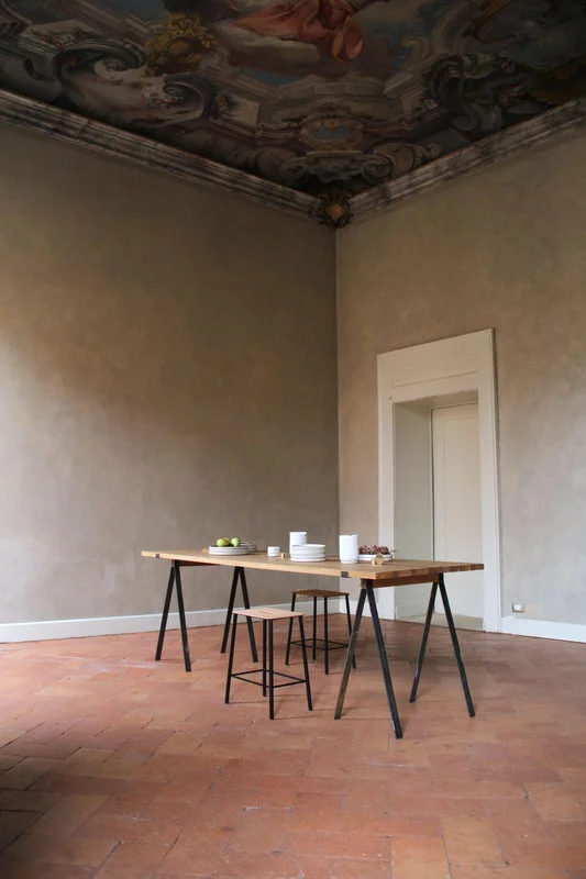 Frama Sgabello Adam, 50 Cm, Pelle - Nero Opaco 2 Frama Sgabello Adam, 50 Cm, Pelle - Nero Opaco - immagine 2