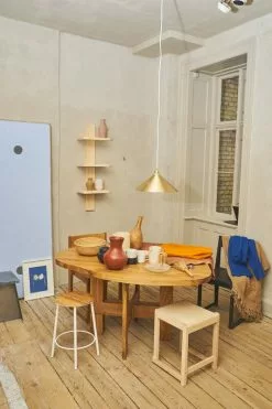 Frama Sgabello Basso 01, Legno Naturale 9 Frama Sgabello Basso 01, Legno Naturale -Sedie negozio Frama Ensemble 93