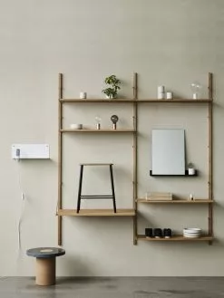 Frama Sgabello Adam, 50 Cm, Rovere - Nero Opaco -Sedie negozio Frama in Store 8